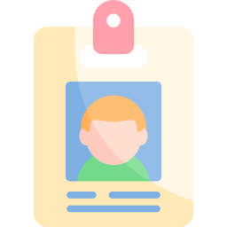 carta d'identità icona