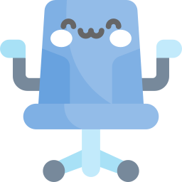 Office chair icon