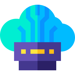 Cloud server icon