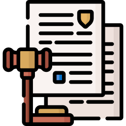 Legal document icon