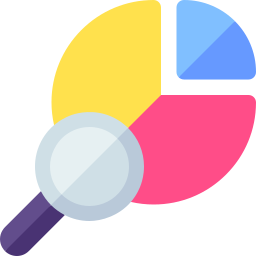 cirkeldiagram icoon