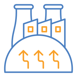 l'énergie géothermique Icône