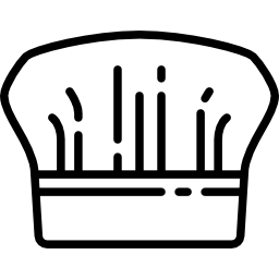 czapka kuchenna ikona