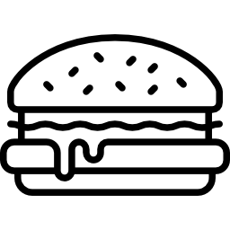 hamburguesa icono