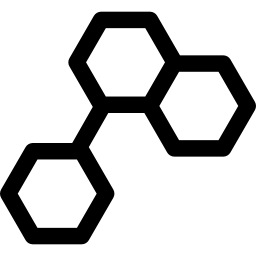 legame molecolare icona