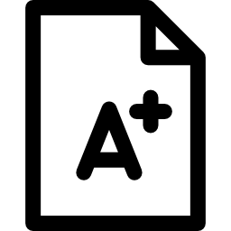 resultado dos testes Ícone