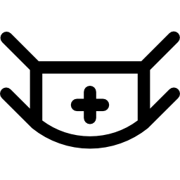 maschera medica icona