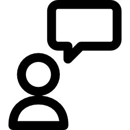 말하는 icon