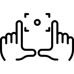 handen en reikwijdte icoon