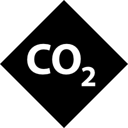 CO2 Sign icon