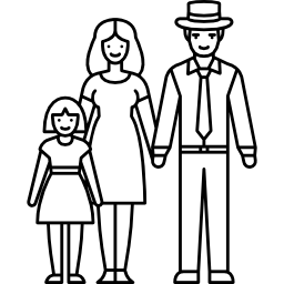 Мать ребенка и отчим иконка