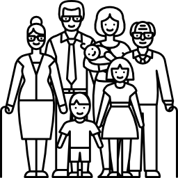 Большая семья иконка