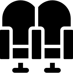 Cinema chair icon