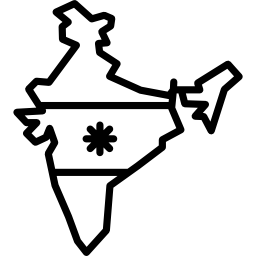 repubblica dell'india icona