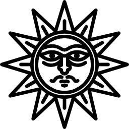 indian sun Ícone