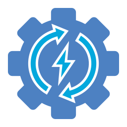 gestione dell'energia icona