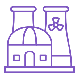 centrale nucleare icona