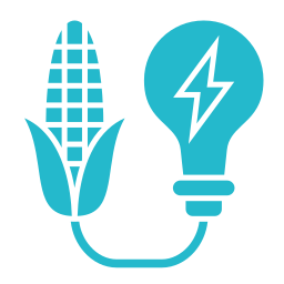 energía de biomasa icono