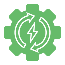 gestión energética icono