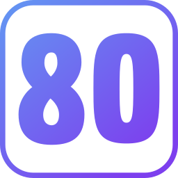 80 Ícone