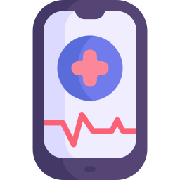 aplicativo de saúde Ícone