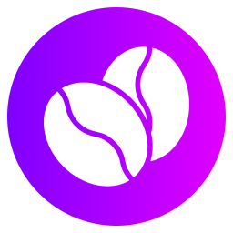 Coffee bean icon