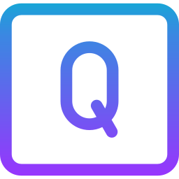 Letter q icon