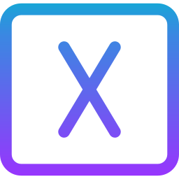 文字x icon