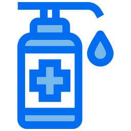 Hand sanitizer icon