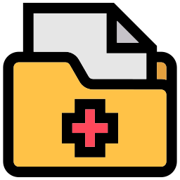 Medical record icon