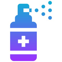 Hand sanitizer icon