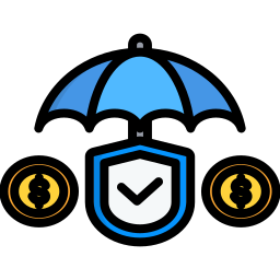 Investment insurance icon