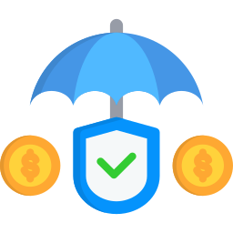 Investment insurance icon
