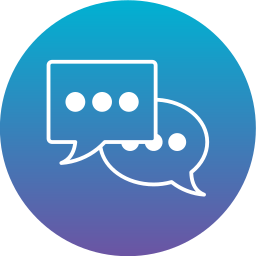 Chat bubble icon