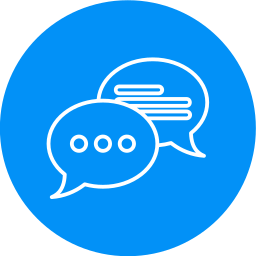 Chat bubble icon