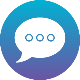 Chat bubble icon