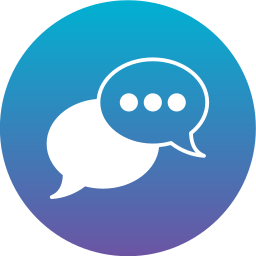 Chat bubble icon