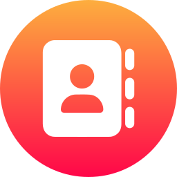 Contact book icon