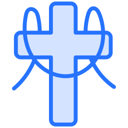 krzyż chrześcijański ikona
