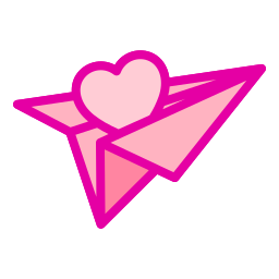 Paper aeroplane icon