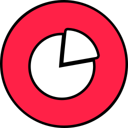 wykres kołowy ikona