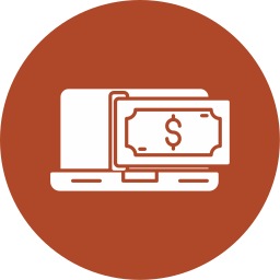 Online payment icon