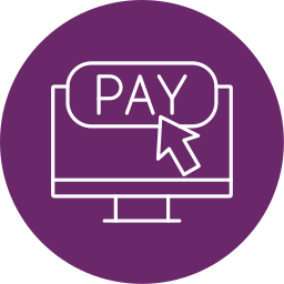 Online payment icon