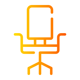 Office chair icon