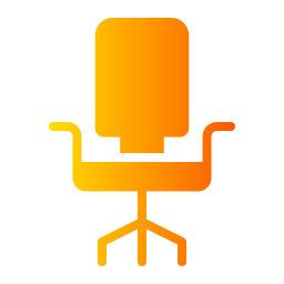 Office chair icon