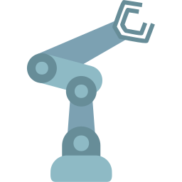 bras robotique Icône