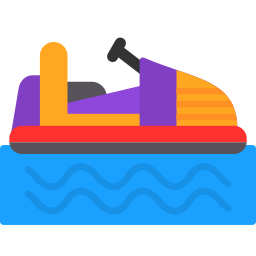 barcos chocadores icono