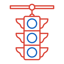 verkeerslichten icoon