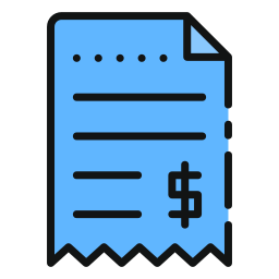 Receipt icon