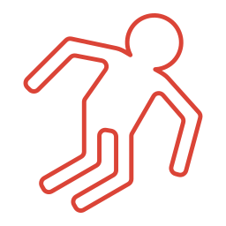 Crime scene icon